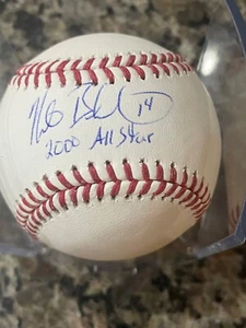 MIKE BORDICK BALTIMORE ORIOLES 2000 ALL STAR RARE SIGNED OFFICIAL MLB BASEBALL - Picture 1 of 3