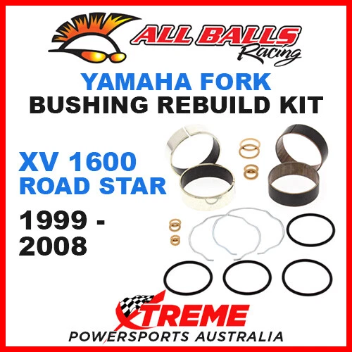 Kit de buje de horquilla All Balls 38-6085 Yamaha XV1600 Road Star 1999-2008 Foto 1 de 2