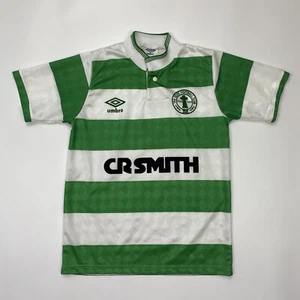 Vintage Celtic 1987 1988 1989 KIDS Umbro Home Football Shirt Soccer Centenary - Picture 1 of 15
