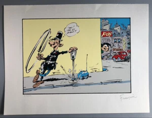 FRANQUIN GASTON LAGAFFE SÉRIGRAPHIE LE PARCMÈTRE 350 ex. n°tés/signés - Bild 1 von 1