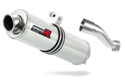 Silenciador silenciador CB 500 X escape redondo Dominator Racing 2017 2018 2019 Foto 1 de 2