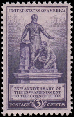 US Stamp #902 - 1940 3¢ Lincoln Emancipation Statue, EzGrade™ VG/F, MNH OG - Image 1 of 3