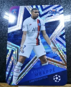 💥 KYLIAN MBAPPE TOPPS CRYSTAL LE2 limited edition 2019 PSG CARD 💥 - Picture 1 of 1