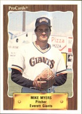 1990 Everett Giants ProCards #3125 Mike Myers