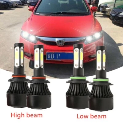 Kit de bombillas LED de repuesto para Honda Civic 2006-2011 sedán 4 puertas 6000K B Foto 1 de 4