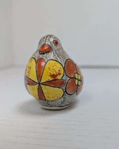 Eduardo Vega Keramik Vogel handgefertigte Keramik kleine Blumen - Boho Vintage 4" MCM - Bild 1 von 14