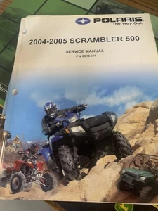 Polaris 2004-2005 scrambler 500 Service manual  9919481 - Picture 1 of 1