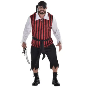 Land Ho! Piratenkostüm Herren Plus XXL 48-52 2X Anzug Yourself - Bild 1 von 2