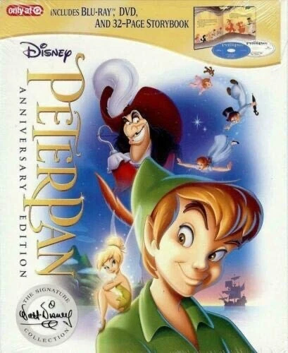 Peter Pan (Signature Collection) TARGET EXCLUSIVE (Blu-Ray / DVD / Digital) NEW - Image 1 of 1