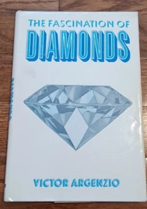 Signed - The Fascination of Diamonds by Victor Argenzio HC DJ 1966, 1st Printing - Foto 1 di 8