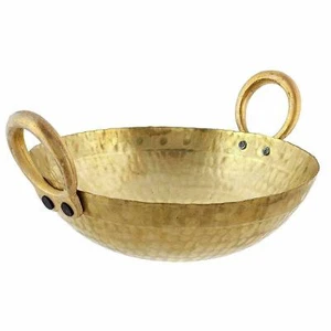 Brass Kadhai, 3 Litre,100% Pure Brass - Bild 1 von 5