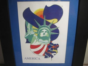 Mordechai Rosenstein's "America" Signed & Numbered 12/250 - Picture 1 of 6
