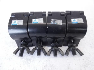 *Lot of 4* TUV Rheinland SWL500KG Black Half-Coupler Clamp Eye Nut - Picture 1 of 11