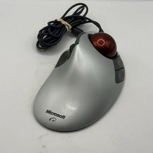 Microsoft Trackball Explorer 1.0 Mouse PS2/USB Compatible X08-70390 Tested Works - Picture 1 of 5