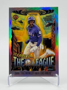 2025 Bowman Chrome It Came to the League #IT-1 SEBASTIAN WALCOTT - Picture 1 of 2