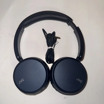 JVC HA-S35BT Wireless Bluetooth On-Ear Deep Bass Headphones - Black - Image 1 of 4