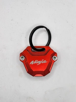 Красный чехол для ключей 2018-2024 Kawasaki Ninja ZX-10R ZX-6R 400 650 1000SX - Изображение 1 из 4