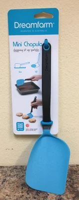 Mini espátula Chopula de nailon azul Dreamfarm DFCU3574 Foto 1 de 3