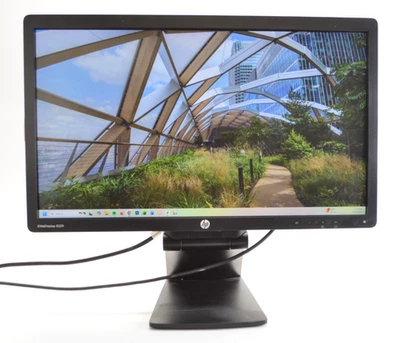 HP EliteDisplay E221i 22" LED Monitor 1920 x 1080 DVI VGA DisplayPort - Image 1 of 4