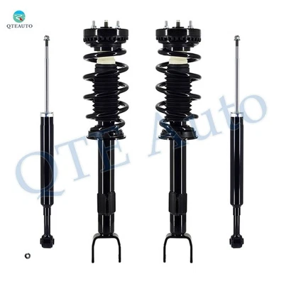 Amortiguador delantero completo rápido puntal muelle helicoidal trasero 4 piezas para Chrysler 300 2012-2014 Foto 1 de 4