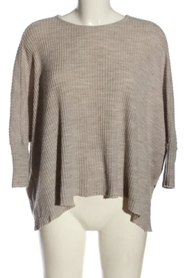 MANGO Jersey de cuello redondo Mujeres Jersey Talla EU 36 gris claro look casual - Imagen 1 de 4