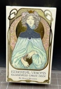 Ethereal Visions Illuminated Tarot Deck Cards with Instructions Goth 1st Ed - Picture 1 of 3