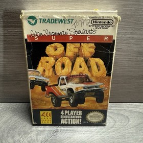 Super Off Road (Nintendo Entertainment System, NES 1989) w/ Box Tested Working