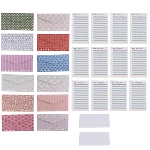 Cash Budget Envelopes for Cash System,12 Pcs Money Envelopes for Cash5518 - Picture 1 of 8