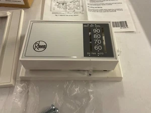 Honeywell T8034C-1457 Heat Cool Thermostat Premier White - Picture 1 of 5