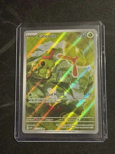 Pokémon TCG Caterpie 172/165 Scarlet & Violet 151 Holo Illustration Rare - Bild 1 von 2