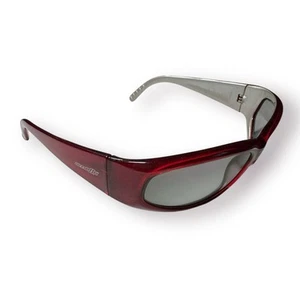 Gafas de sol retro Arnette Catfish raras rojas nacaradas modelo 222-9215 Italia - Imagen 1 de 11