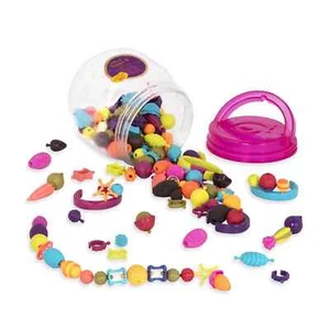 B. Juguetes - 150 piezas - Juego de joyas Pop Snap Bead para niños - Pop Arty - Hágalo usted mismo - Imagen 1 de 3