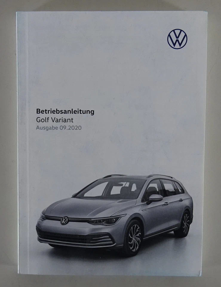 Manuale / Guida VW Golf 8 / VIII Variant Aggiornato 09/2020 - Immagine 1 di 1