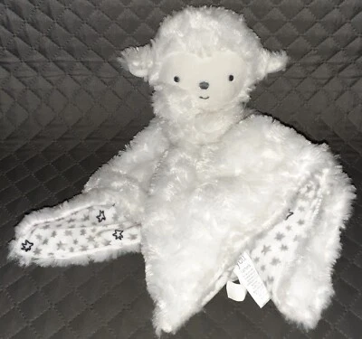 Carters только один вы безопасности одеяло ягненка белый милый мягкий 12» плюшевая кукла  - Изображение 1 из 3