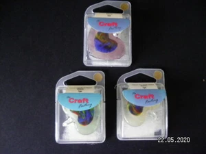Selection of Beautiful Coloured Heart Shaped Glass Pendants Choice of 3. (DR2) - Picture 1 of 7
