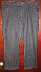 Duluth Trading Co. Mens 42 x 30 Relaxed Fit Jeans Flex Ballroom Dark Denim Cargo - Picture 1 of 4