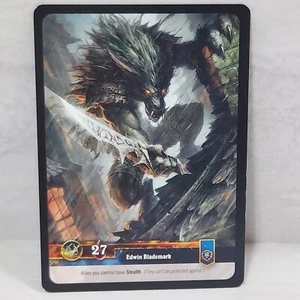 World Of Warcraft War Of The Elements Edwin Blademark 3/220 Uncommon TCG Card - Picture 1 of 2