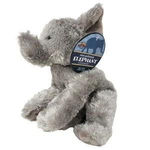 Adventure Planet Elephant Plush Mini Softimal 10 inch Stuffed Animal Trunk Up - Picture 1 of 12
