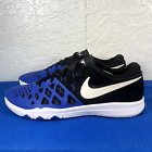 Nike Train Speed Duke Blue Devils Mens Size 14 Black Sneakers 844102-410