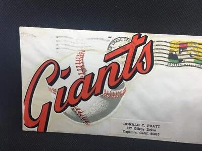 1969 San Francisco Giants First Day Issue Professional Baseball Stamp  - Image 1 of 2