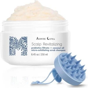 Monte Luna Shampoo Scrub Microesfoliante con Spazzola Massaggiante Capelluto NUOVO 4/26 - Foto 1 di 3