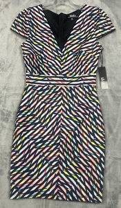 Lulu's Dress Womens Extra Small Short Sleeve V-Neck Drop Shoulder - Picture 1 of 14