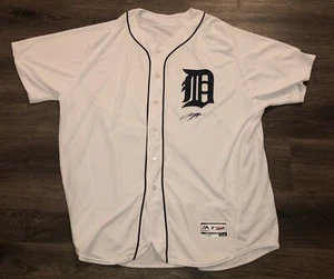 Justin Verlander Signed Detroit Tigers Majestic Jersey JSA LOA HOF Cy Young - Picture 1 of 6