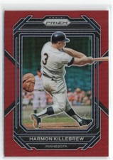 2023 Panini Prizm Baseball #262 Harmon Killebrew Red Prizm Parallel /199 Twins