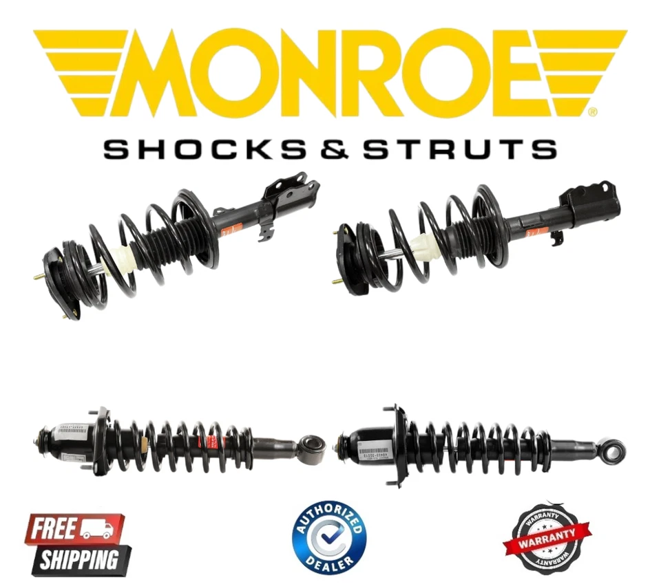 NUEVO PREMIUM GENUINO MONROE Kit de suspensión completo apto para Toyota Corolla 2003-2008 Foto 1 de 1