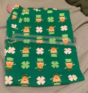 NO BOUNDARIES-St Patricks Day-Ankle leggings-Size Large 11-13 NWT - Picture 1 of 3