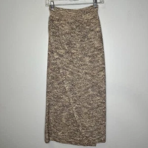Moth Anthropologie Boucle Knit Faux Wrap Sweater Skirt Size S - Picture 1 of 10