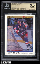 Kevin Miller RC BGS 9.5: 1990-91 O-Pee-Chee Premier Rookie Card