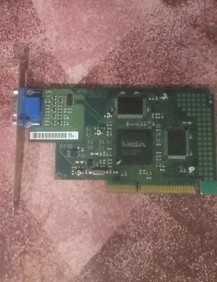 MATROX HP 790-01 rev A G100A/4/HP 5064-6048 VGA video card AGP - Image 1 of 3