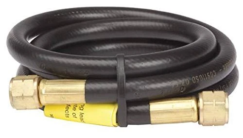 Mr. Heater 5' Propane Hose Assembly 9/16 left hand Female Pipe Thread on both - Image 1 of 1